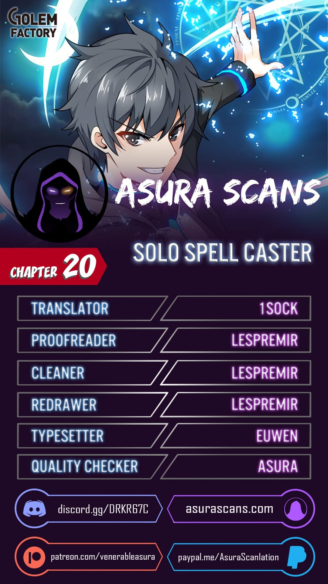 Solo Spell Caster Chapter 20 1